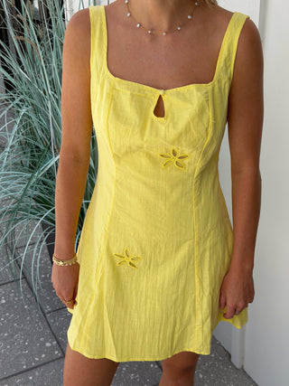 Sunflower Dreaming Mini Dress