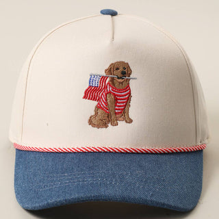 Good Boy USA Flag Hat