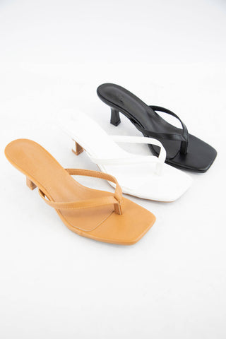Square Toe Kitten Heel