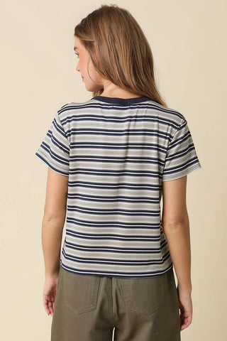 Mila Stripe Baby Tee