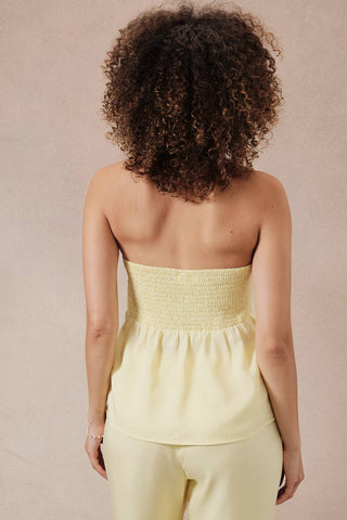 Walking on Sunshine Strapless Top