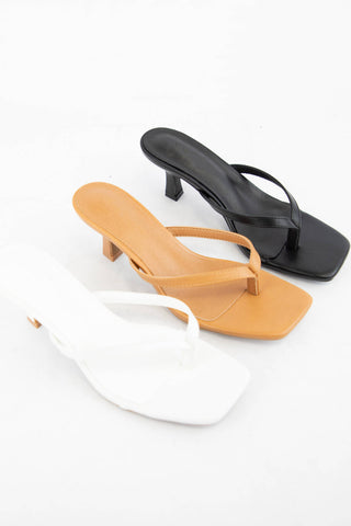 Square Toe Kitten Heel
