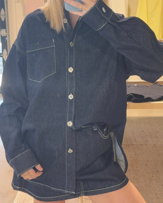 Indigo Edge Denim Set