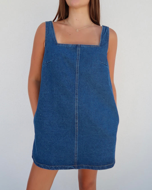 Tideway Boxy Denim Dress