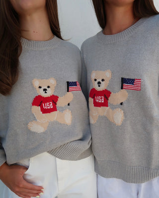 USA Bear Sweater