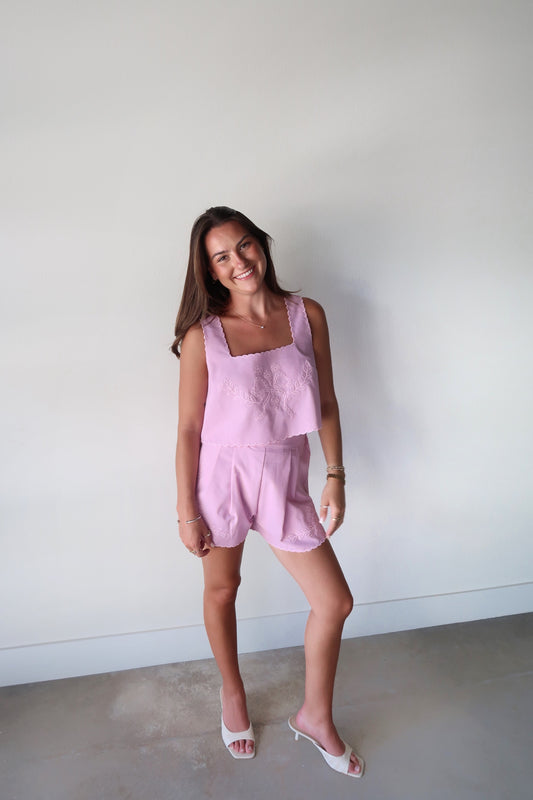 Blush Scallop Set