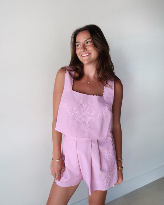 Blush Scallop Set