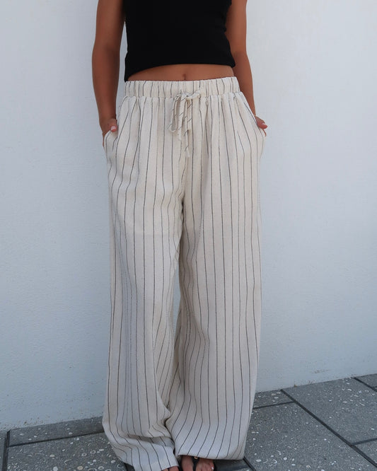 Stripes of Elegance Pants