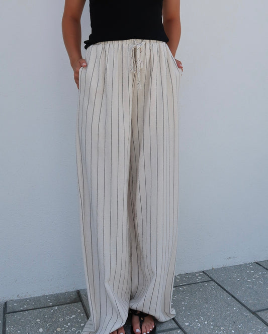 Stripes of Elegance Pants