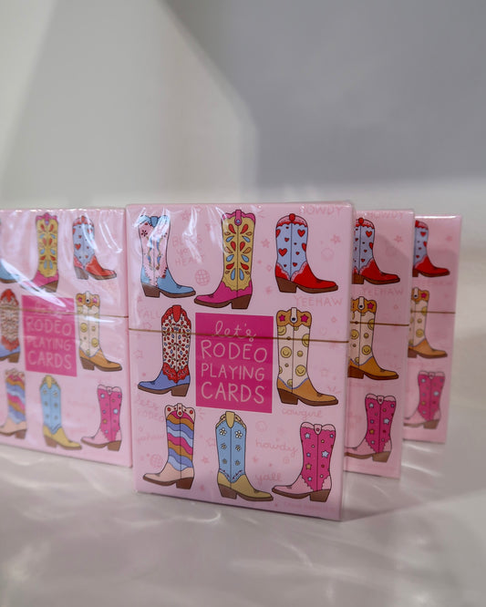 Let's Rodeo Playing Cards