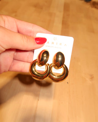 Circular Statement Earring