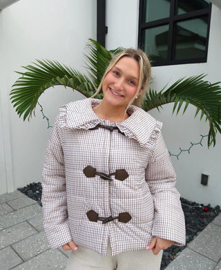 Plaid Puffer