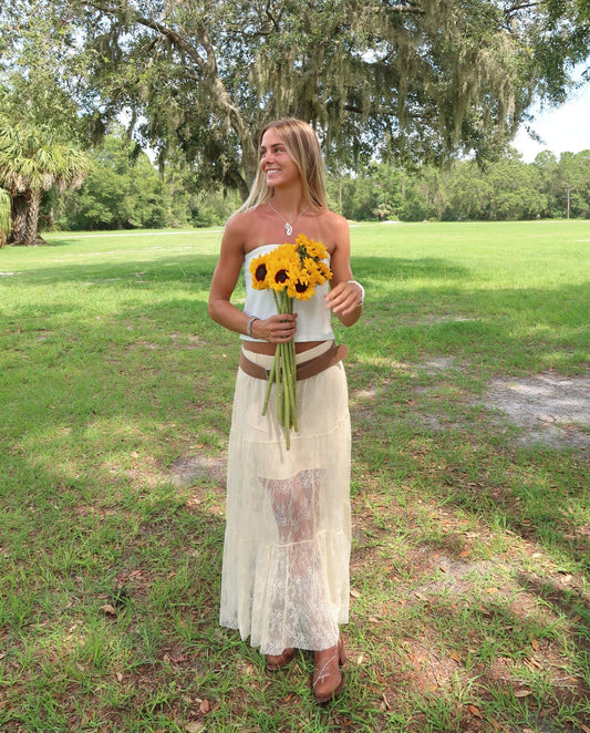 Driftwood Lace Skirt