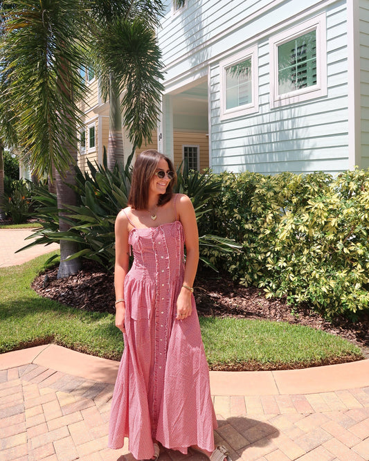 The Picnic Rose Dress
