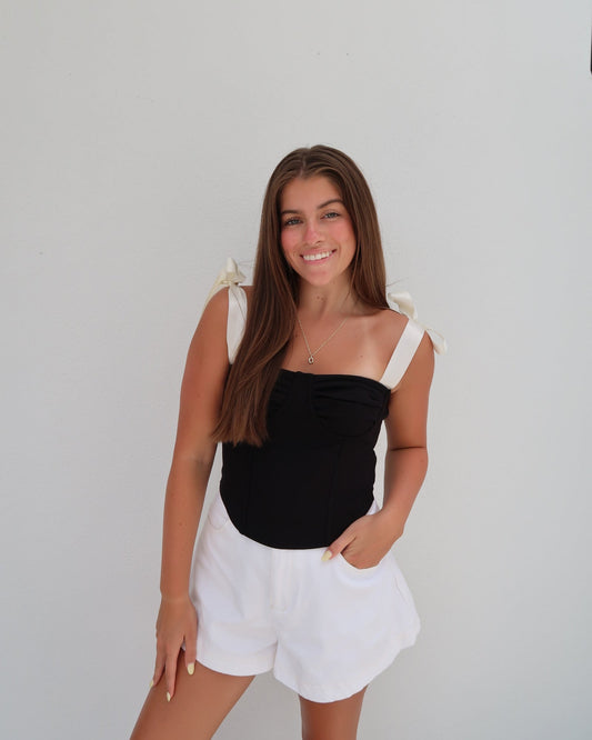The Bow Belle Corset Top