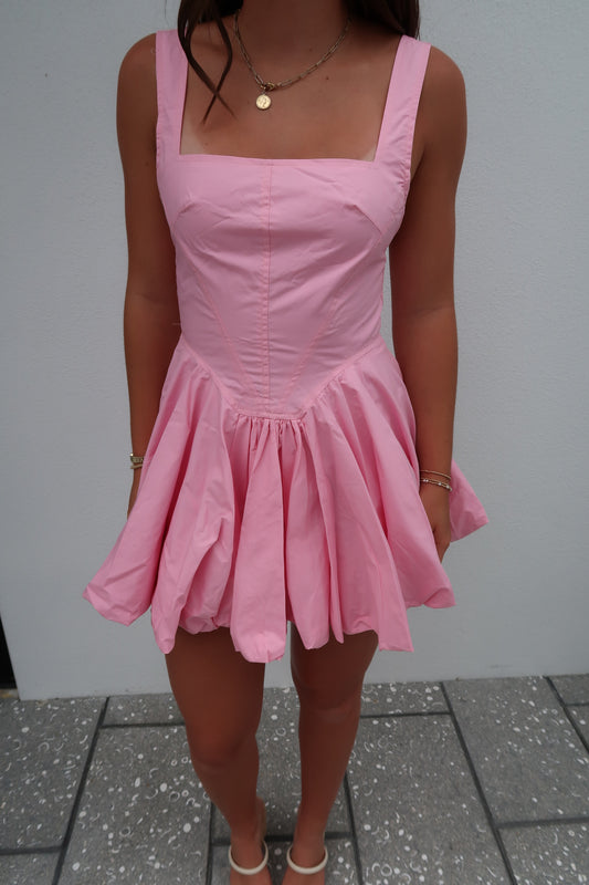 Bubblegum Bliss Mini Dress