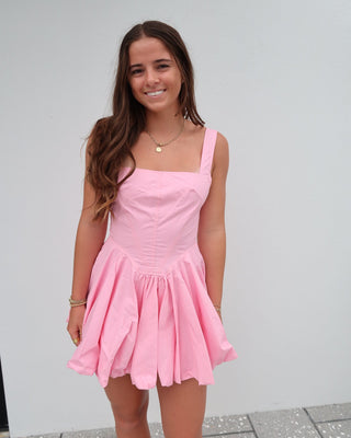 Bubblegum Bliss Mini Dress