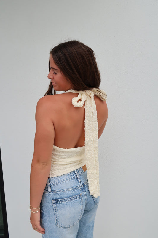 Ivory Bloom Halter