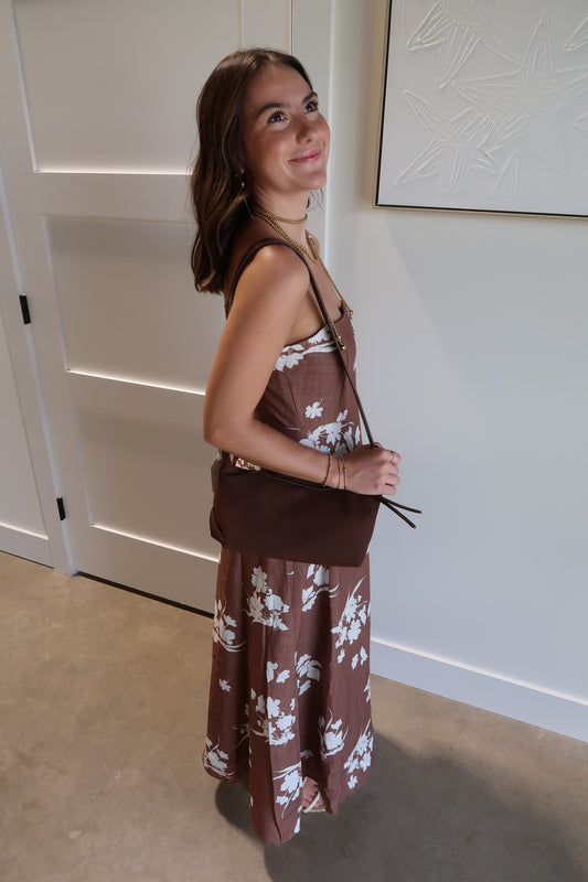Mocha Meadow Dress