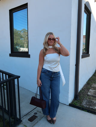 Ivory Hour Halter Top