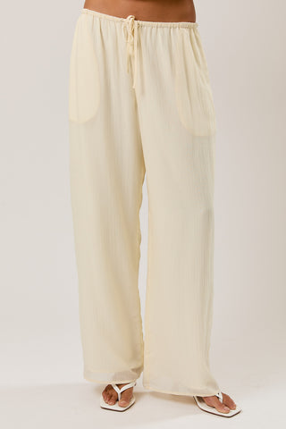Mellow Yellow Linen Pant