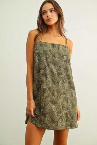 Palm Mini Dress