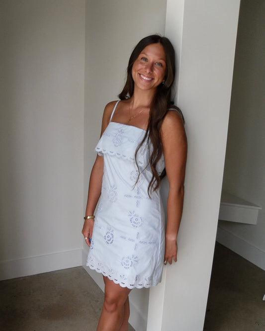 Ember Glow Mini Dress