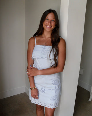 Ember Glow Mini Dress