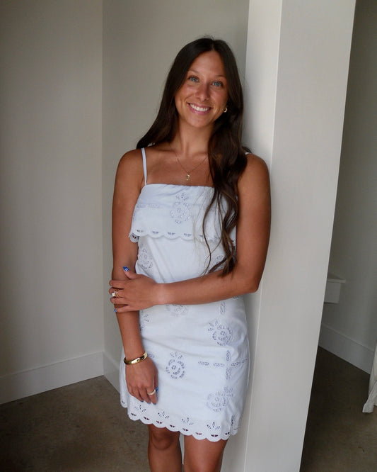 Ember Glow Mini Dress