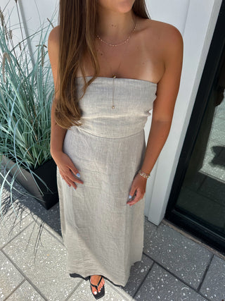 Saltair Linen Maxi