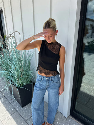 After Dark Lace Top