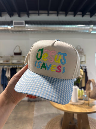 Jesus Saves Hat