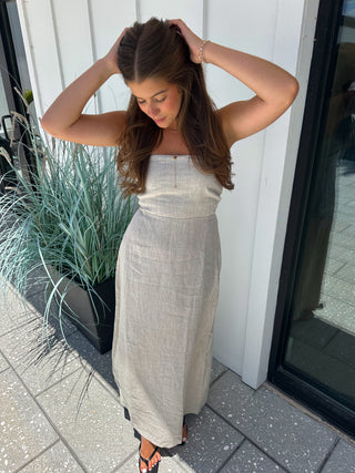 Saltair Linen Maxi