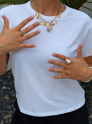 Basic White Tee