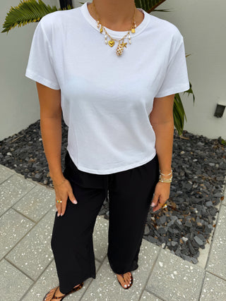 Basic White Tee