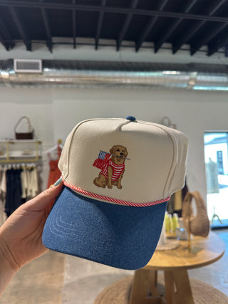 Good Boy USA Flag Hat