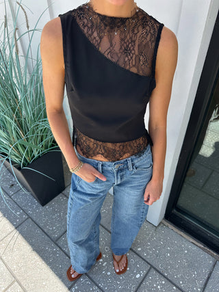 After Dark Lace Top