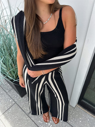Riviera Striped Pants