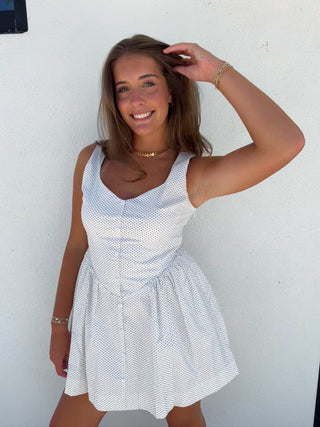 Spotted Days Mini Dress