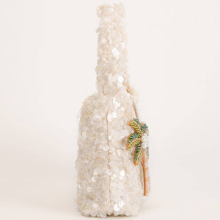 Sequin Palm Clutch Handbag