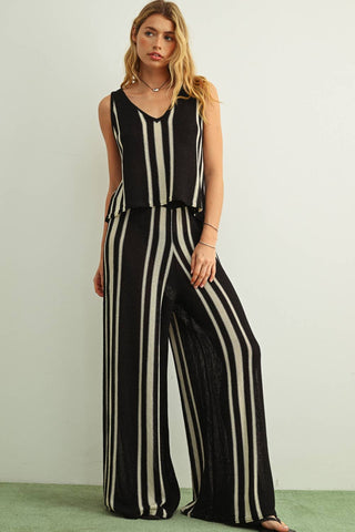 Riviera Striped Pants