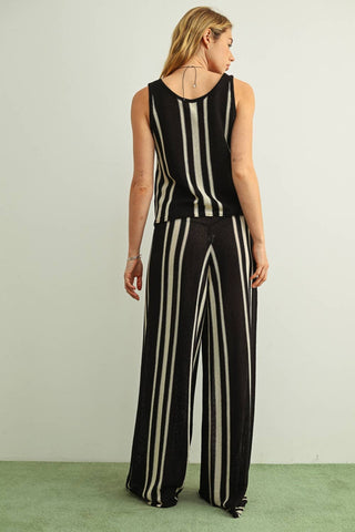 Riviera Striped Pants