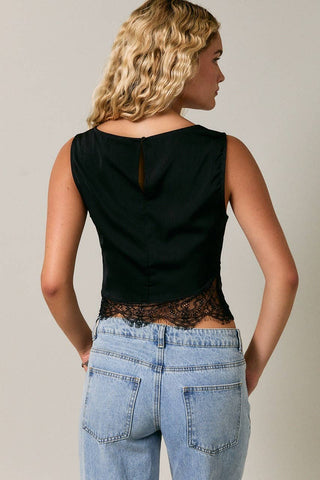 After Dark Lace Top
