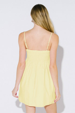 Sweetheart Bow Mini Dress