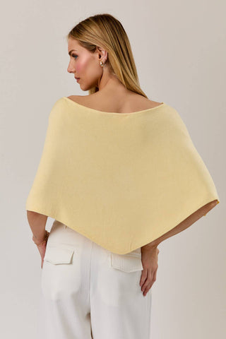 Knit Poncho Top
